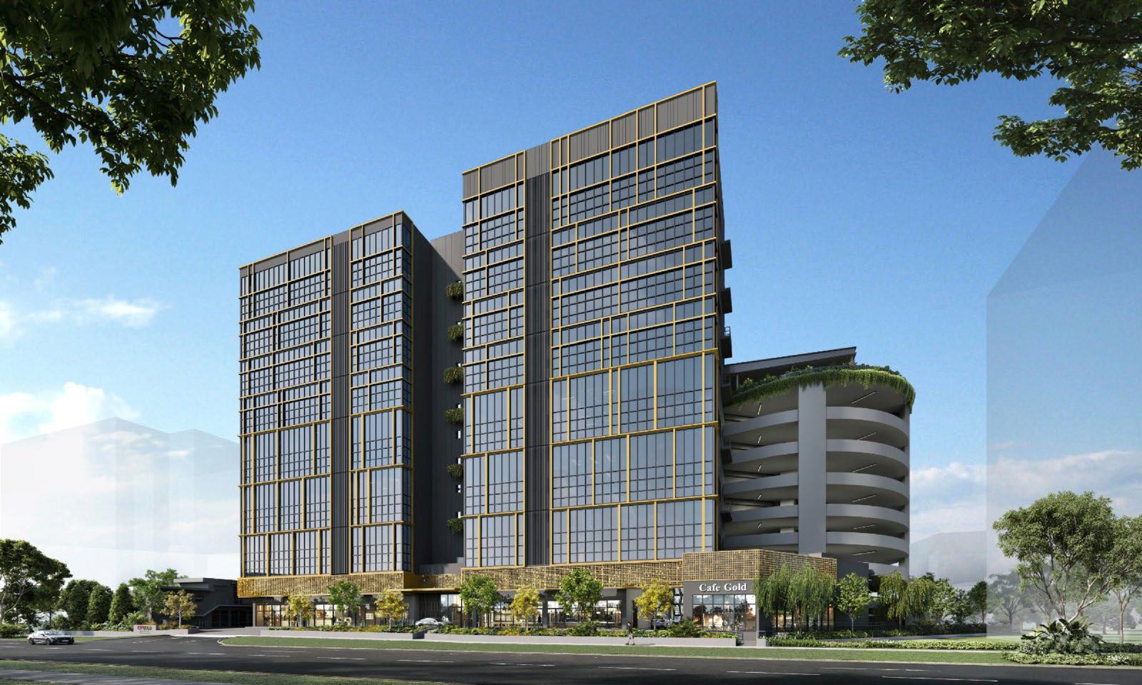 CT Gold @ Macpherson architectural render